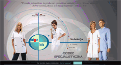 Desktop Screenshot of alga-bis.com.pl