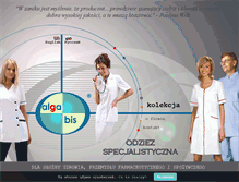 Tablet Screenshot of alga-bis.com.pl